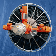 Барабан приводной кабельный тип KENIG 001 ПЭ3 БК 08